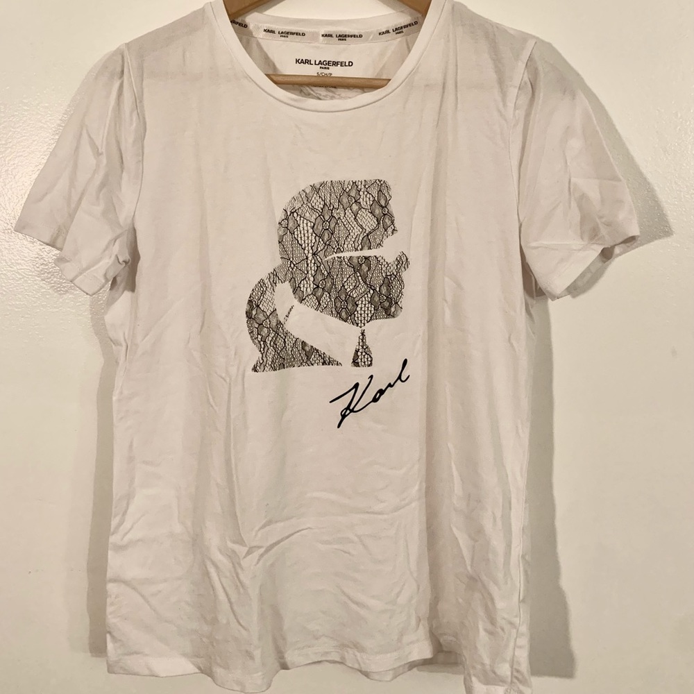 Karl Lagerfeld White Shirt
